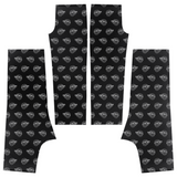 MBB All Over Print Pajama Pants in Black