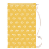 MBB All Over Print Laundry Bags in Yellow