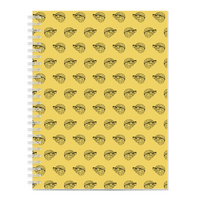 MBB All Over Print Notebook in Yellow