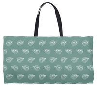 MBB All Over Print Weekender Totes in Teal