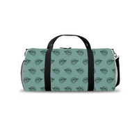 MBB All Over Print Duffle Bag in Teal