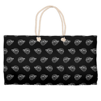MBB All Over Print Weekender Totes in Black