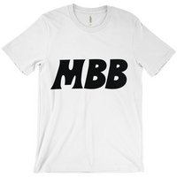 MBB Initials Logo T-Shirt in White