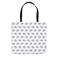 MBB All Over Print Tote Bag in White