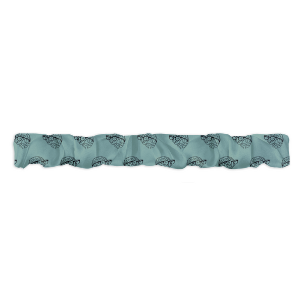 MBB All Over Print Scrunchie in Teal!