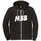 MBB Initials Logo Zip-Up Hoodie