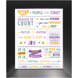 Framed MBB Mantra Prints Collection 3