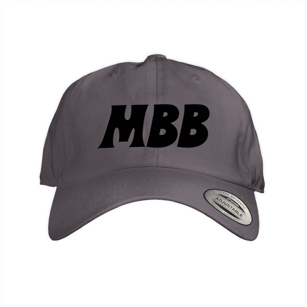 MBB Initials Logo Dad Cap in Grey
