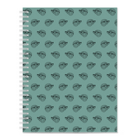 MBB All Over Print Notebook in Teal