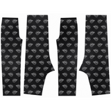 MBB All Over Print Pajama Pants in Black