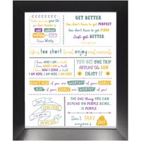 Framed MBB Mantra Prints Collection 2