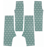 MBB All Over Print Pajama Pants in Teal