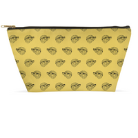 MBB All Over Print Accessory Pouches in Yellow