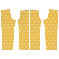 MBB All Over Print Pajama Pants in Yellow