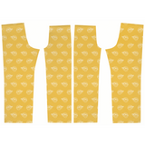 MBB All Over Print Pajama Pants in Yellow