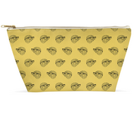 MBB All Over Print Accessory Pouches in Yellow