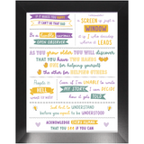 Framed MBB Mantra Prints Collection 1