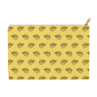 MBB All Over Print Accessory Pouches in Yellow