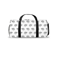 MBB All Over Print Duffle Bag in White