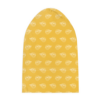 MBB All Over Print Baby Beanies in Yellow
