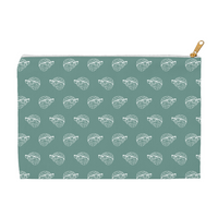 MBB All Over Print Accessory Pouches in Teal