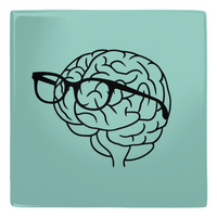 MBB Brain Logo Metal Magnet