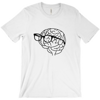 MBB Brain Logo T-Shirt in White