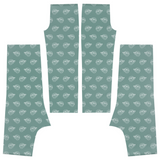 MBB All Over Print Pajama Pants in Teal