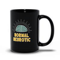 MBB "Normal Neurotic" Black Mug